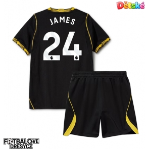 Chelsea Reece James #24 Dětské Venkovní dres komplet 2026-27 Krátký Rukáv (+ trenýrky)